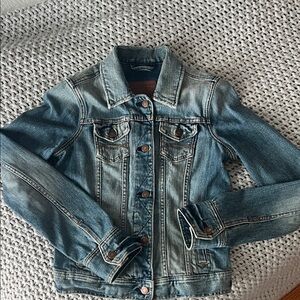 Abercrombie & Fitch Blue Denim Jacket